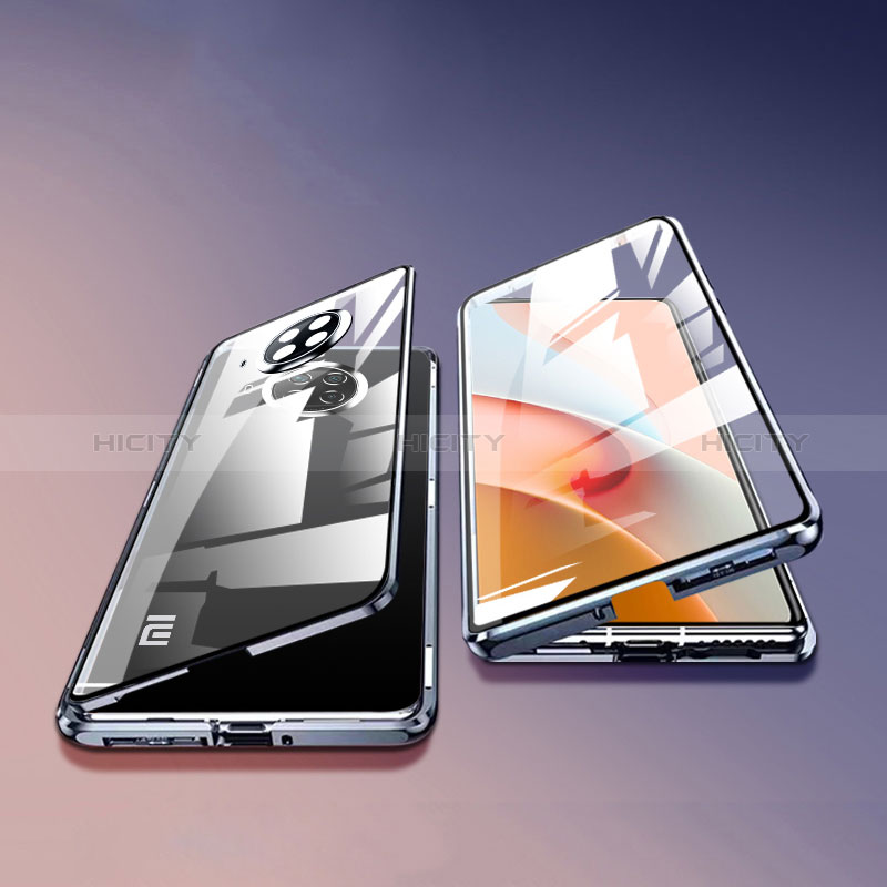 Coque Rebord Bumper Luxe Aluminum Metal Miroir 360 Degres Housse Etui Aimant P01 pour Xiaomi Mi 10T Lite 5G Plus