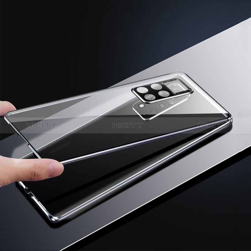 Coque Rebord Bumper Luxe Aluminum Metal Miroir 360 Degres Housse Etui Aimant pour Xiaomi Redmi Note 11 Pro 5G Plus