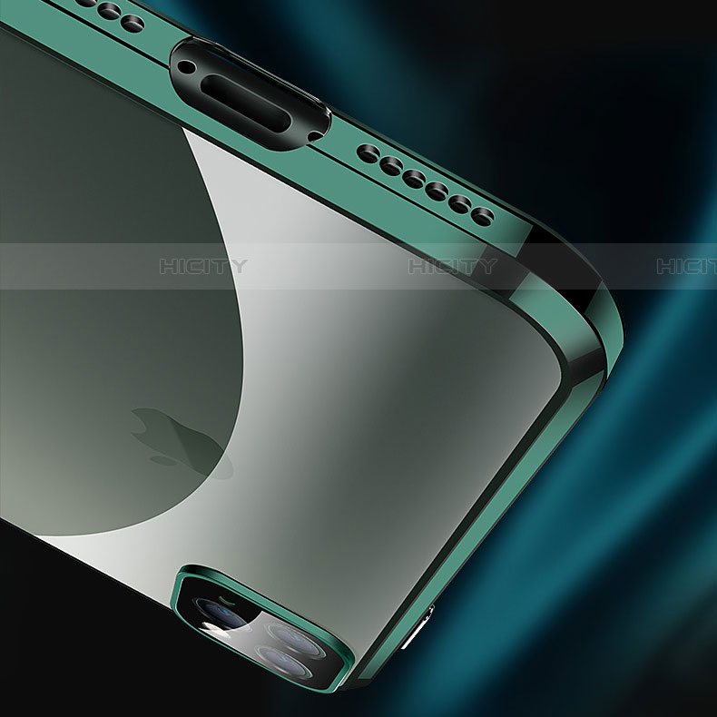 Coque Rebord Bumper Luxe Aluminum Metal Miroir 360 Degres Housse Etui Aimant T12 pour Apple iPhone 11 Pro Max Plus