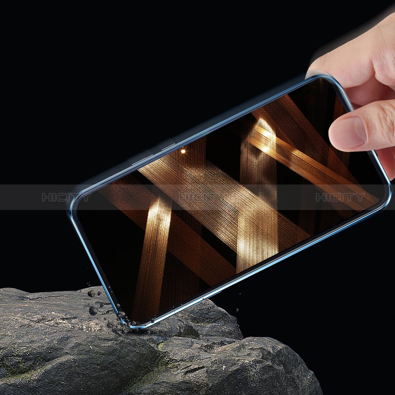 Coque Rebord Bumper Luxe Aluminum Metal Miroir 360 Degres Housse Etui Aimant Z05 pour Apple iPhone 15 Pro Max Plus