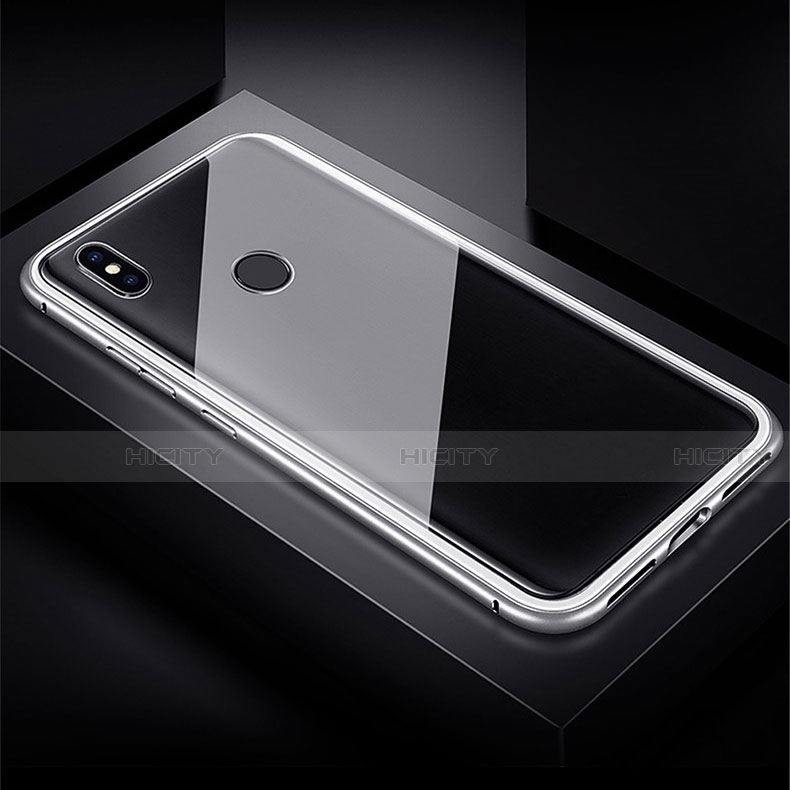 Coque Rebord Bumper Luxe Aluminum Metal Miroir 360 Degres Housse Etui pour Xiaomi Redmi Note 7 Plus
