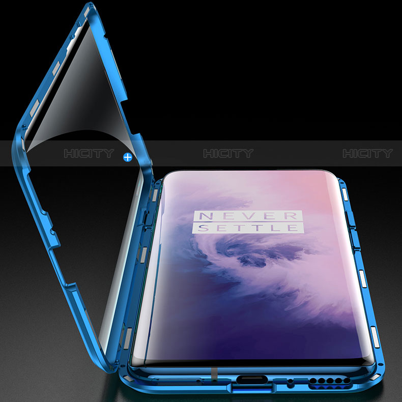 Coque Rebord Bumper Luxe Aluminum Metal Miroir Housse Etui pour OnePlus 7 Pro Plus