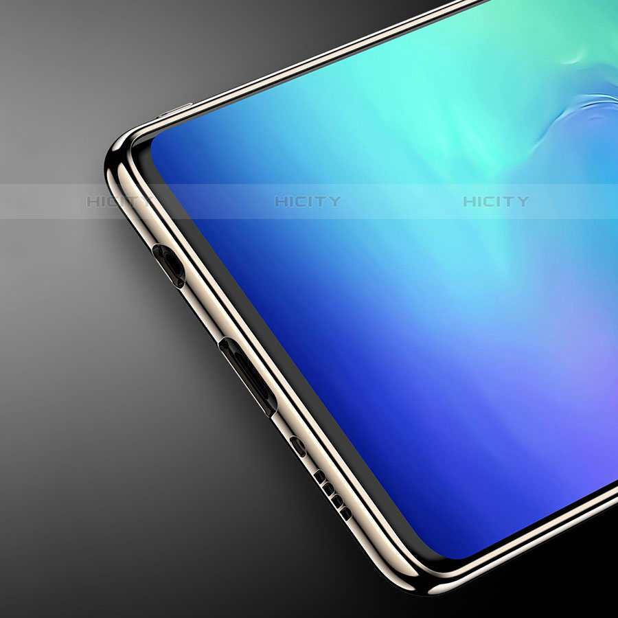 Coque Rebord Contour Silicone et Vitre Miroir Housse Etui A01 pour Samsung Galaxy S10 5G Plus