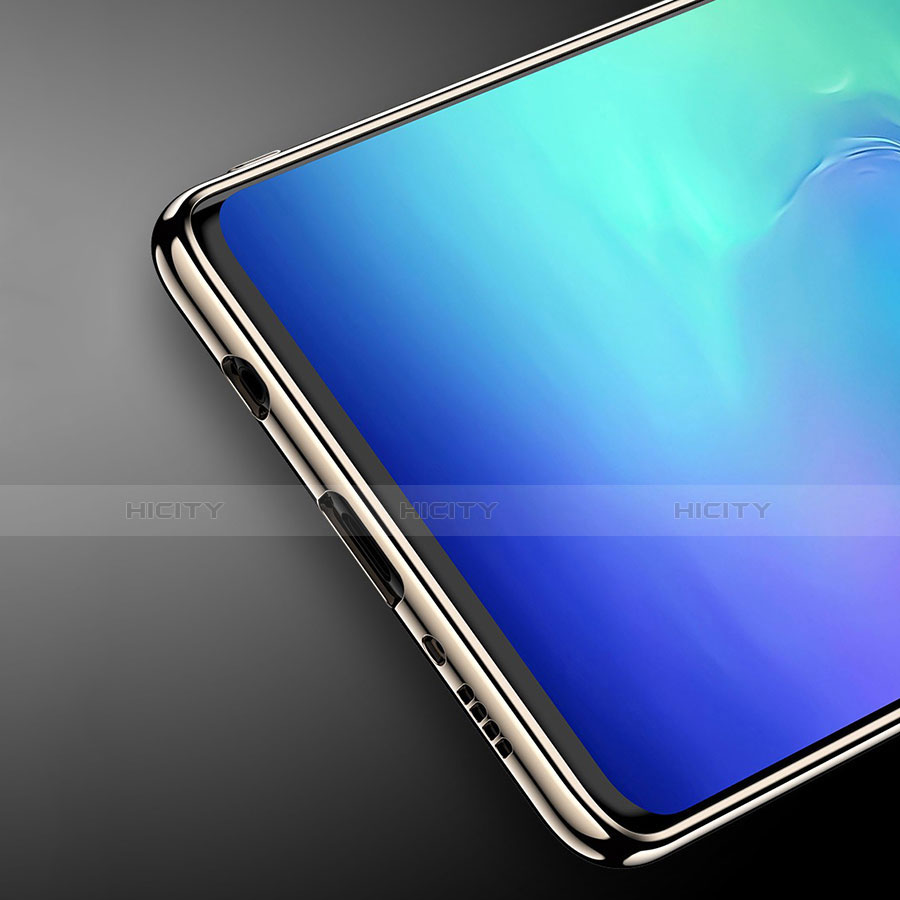 Coque Rebord Contour Silicone et Vitre Miroir Housse Etui A01 pour Samsung Galaxy S10 Plus