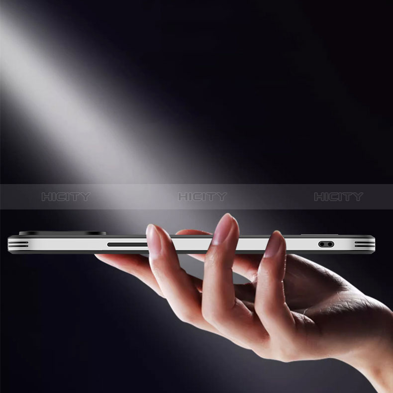 Coque Rebord Contour Silicone et Vitre Miroir Housse Etui AT1 pour Apple iPhone 14 Pro Max Plus