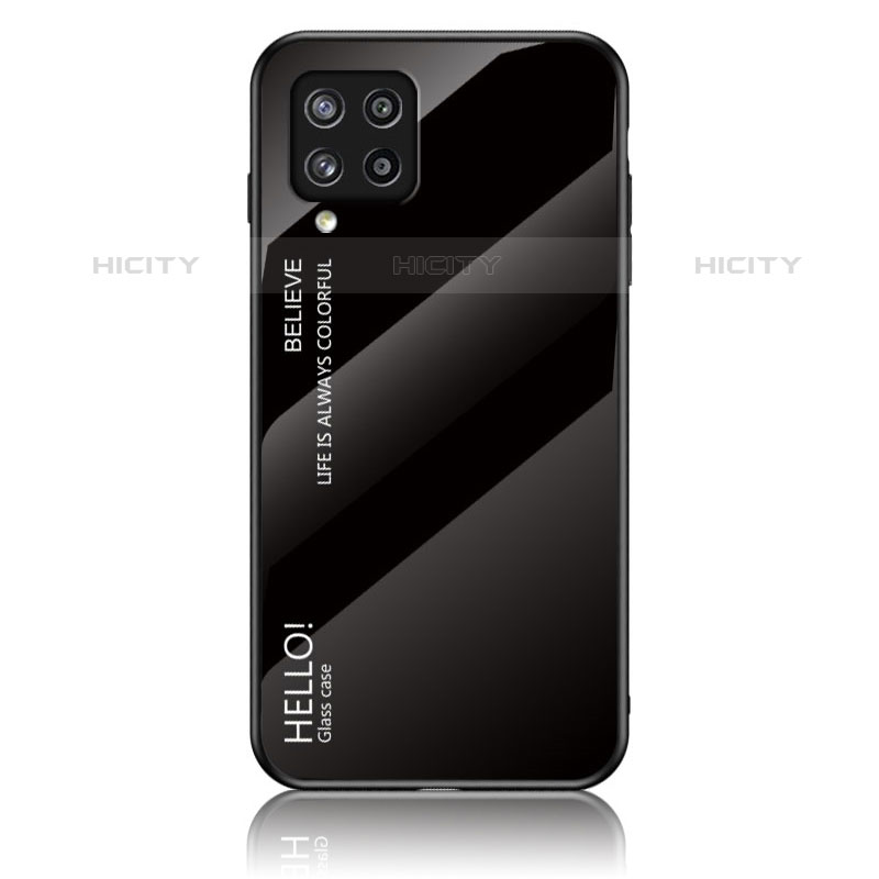 Coque Rebord Contour Silicone et Vitre Miroir Housse Etui Degrade Arc en Ciel LS1 pour Samsung Galaxy M42 5G Plus