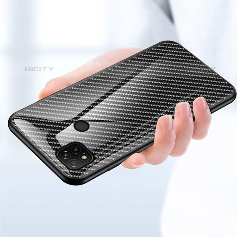 Coque Rebord Contour Silicone et Vitre Miroir Housse Etui Degrade Arc en Ciel LS2 pour Xiaomi Redmi 10A 4G Plus