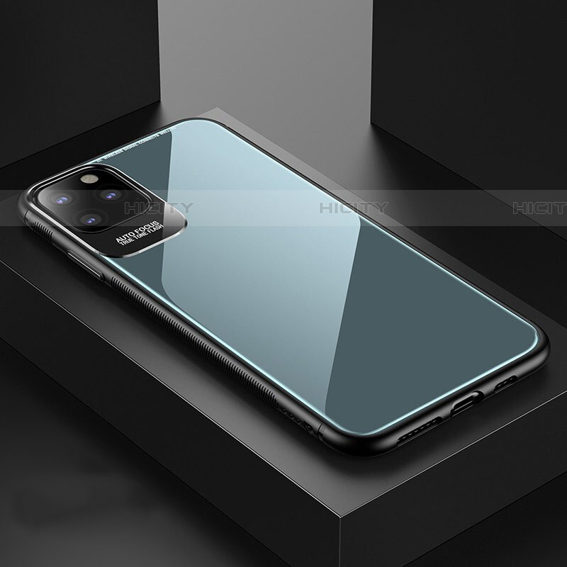Coque Rebord Contour Silicone et Vitre Miroir Housse Etui G02 pour Apple iPhone 11 Pro Max Plus