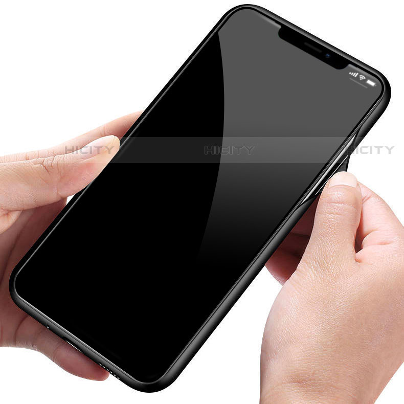 Coque Rebord Contour Silicone et Vitre Miroir Housse Etui M01 pour Apple iPhone 13 Mini Plus