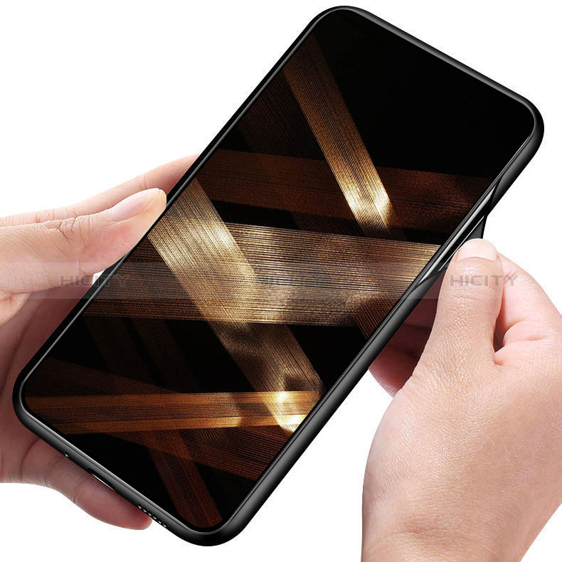 Coque Rebord Contour Silicone et Vitre Miroir Housse Etui M01 pour Apple iPhone 14 Pro Max Plus
