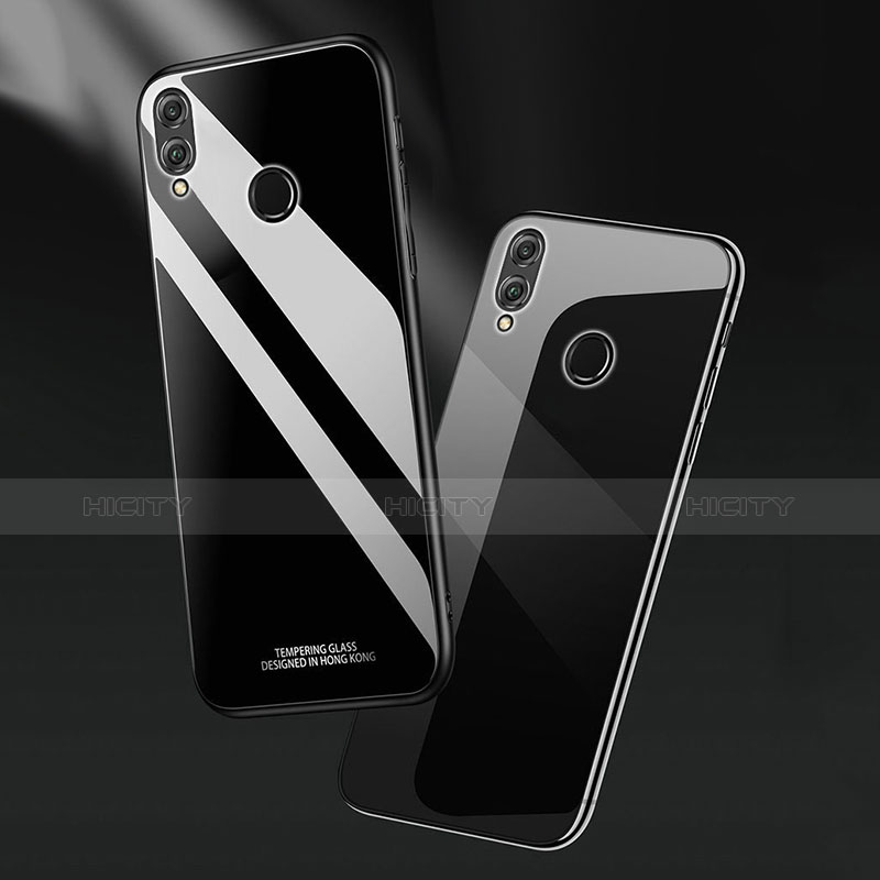 Coque Rebord Contour Silicone et Vitre Miroir Housse Etui M02 pour Huawei Honor 10 Lite Plus