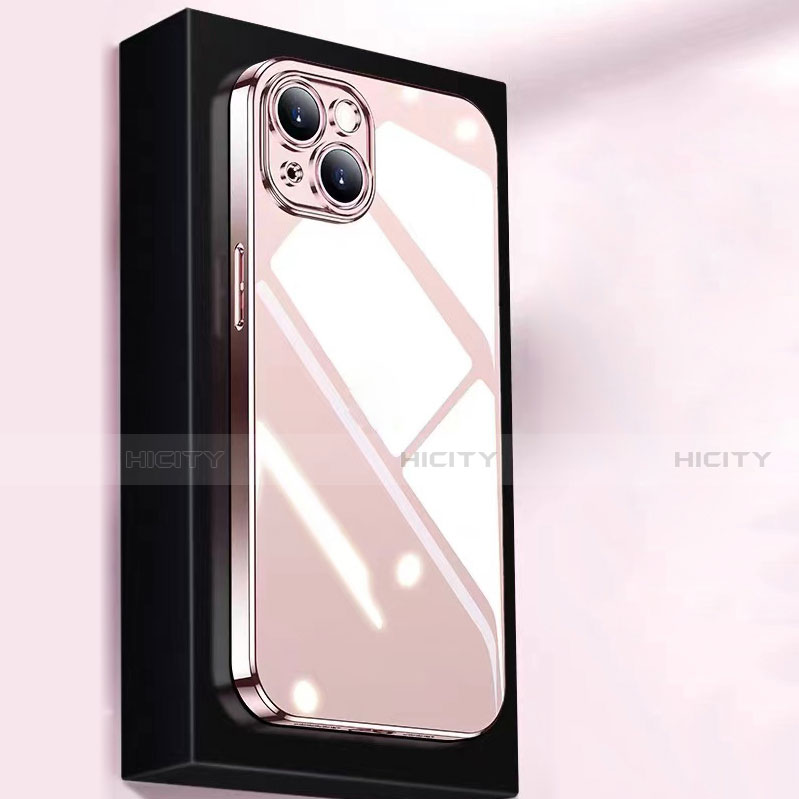 Coque Rebord Contour Silicone et Vitre Miroir Housse Etui M09 pour Apple iPhone 13 Mini Plus