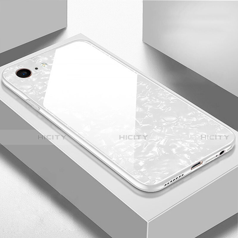 Coque Rebord Contour Silicone et Vitre Miroir Housse Etui P01 pour Apple iPhone 6S Plus Plus