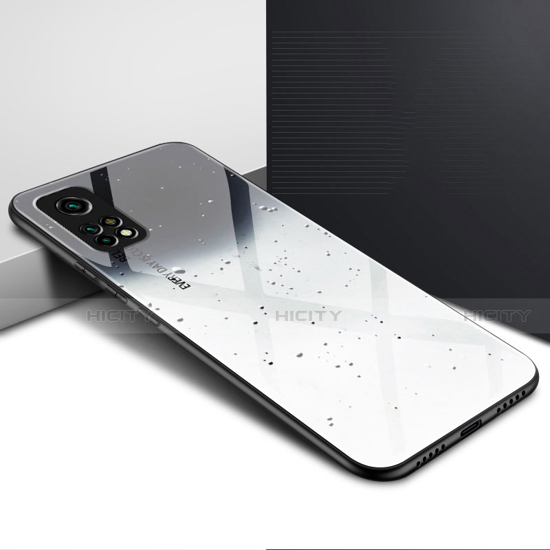 Coque Rebord Contour Silicone et Vitre Miroir Housse Etui pour Xiaomi Mi 10T 5G Plus