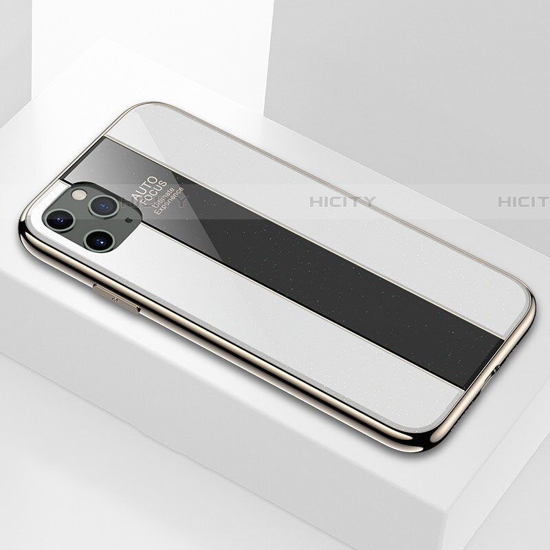 Coque Rebord Contour Silicone et Vitre Miroir Housse Etui T01 pour Apple iPhone 11 Pro Max Plus