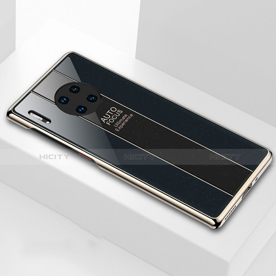 Coque Rebord Contour Silicone et Vitre Miroir Housse Etui T01 pour Huawei Mate 30 5G Plus