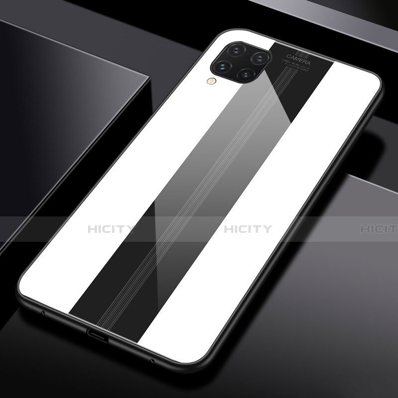Coque Rebord Contour Silicone et Vitre Miroir Housse Etui T01 pour Huawei Nova 7i Plus