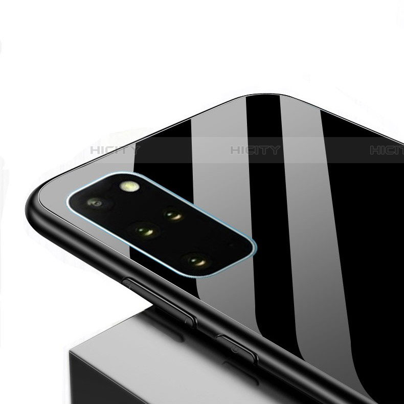 Coque Rebord Contour Silicone et Vitre Miroir Housse Etui T01 pour Samsung Galaxy S20 Plus 5G Plus