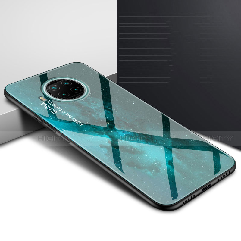 Coque Rebord Contour Silicone et Vitre Miroir Housse Etui T01 pour Xiaomi Mi 10T Lite 5G Vert Plus