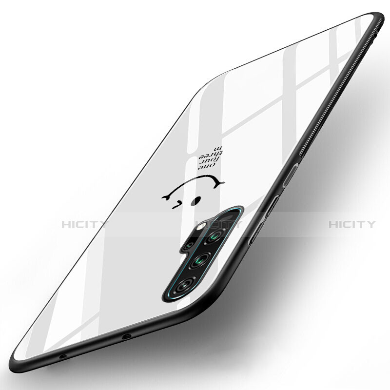 Coque Rebord Contour Silicone et Vitre Miroir Housse Etui T03 pour Huawei Honor 20 Pro Plus