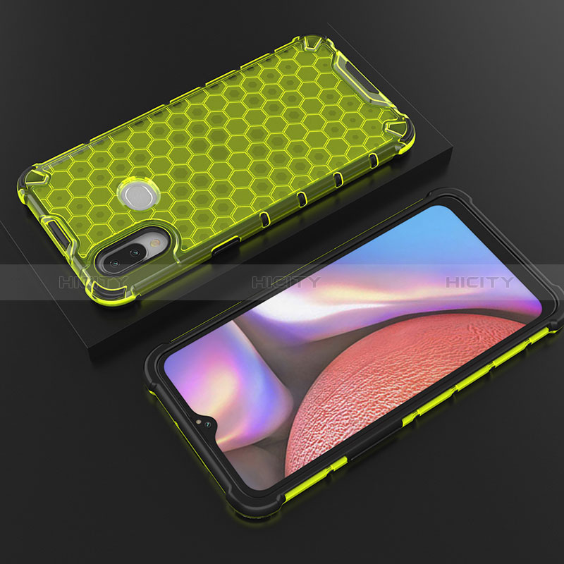 Coque Rebord Contour Silicone et Vitre Transparente Housse Etui 360 Degres AM1 pour Samsung Galaxy M01s Vert Plus