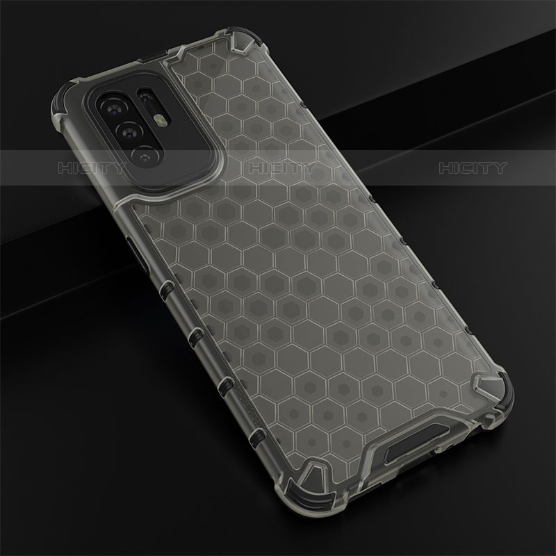 Coque Rebord Contour Silicone et Vitre Transparente Housse Etui 360 Degres AM2 pour Oppo F19 Pro+ Plus 5G Plus