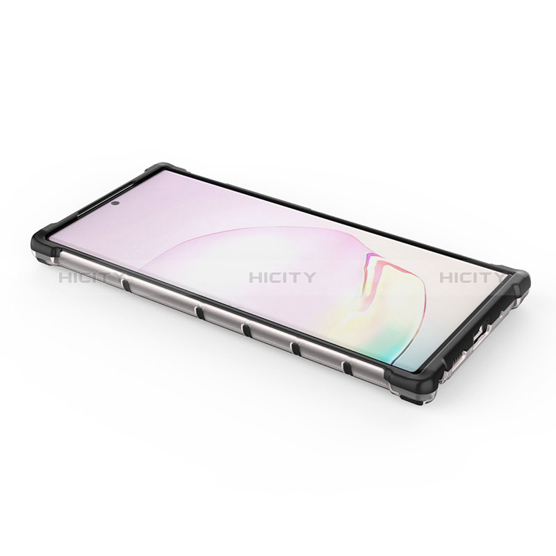 Coque Rebord Contour Silicone et Vitre Transparente Housse Etui 360 Degres AM2 pour Samsung Galaxy Note 20 Ultra 5G Plus