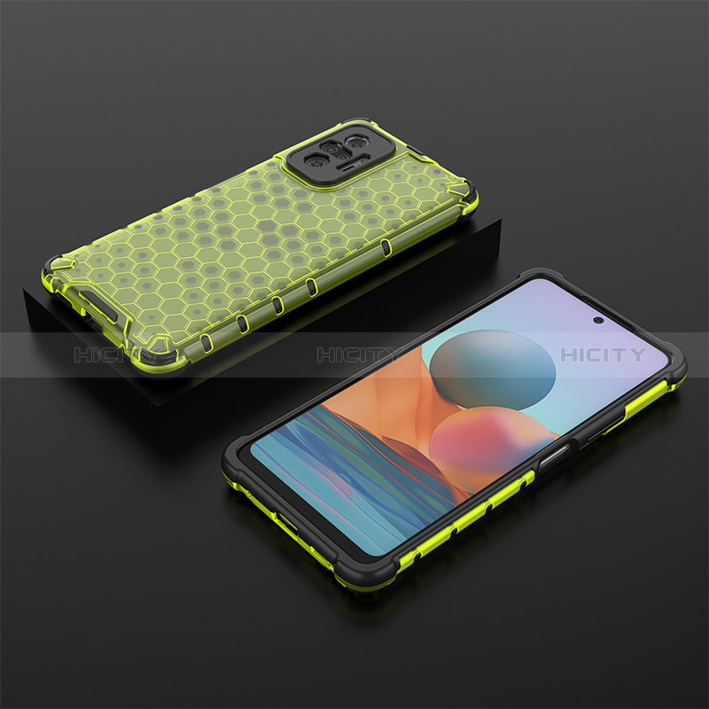 Coque Rebord Contour Silicone et Vitre Transparente Housse Etui 360 Degres AM2 pour Xiaomi Redmi Note 10 Pro 4G Plus