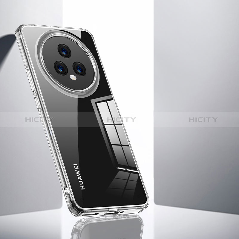 Coque Rebord Contour Silicone et Vitre Transparente Housse Etui AC1 pour Huawei Honor Magic5 5G Plus
