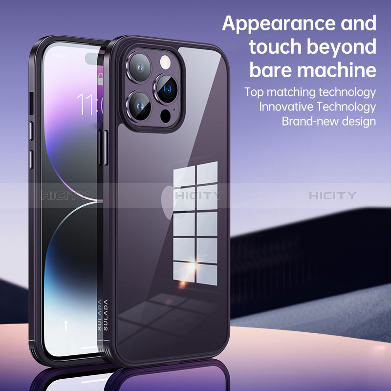 Coque Rebord Contour Silicone et Vitre Transparente Housse Etui LD1 pour Apple iPhone 14 Plus