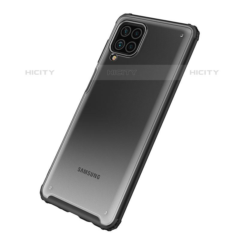 Coque Rebord Contour Silicone et Vitre Transparente Housse Etui pour Samsung Galaxy M62 4G Plus