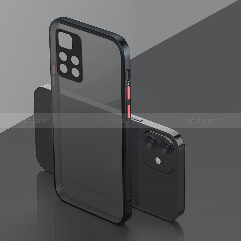 Coque Rebord Contour Silicone et Vitre Transparente Housse Etui pour Xiaomi Redmi Note 11 Pro+ Plus 5G Plus