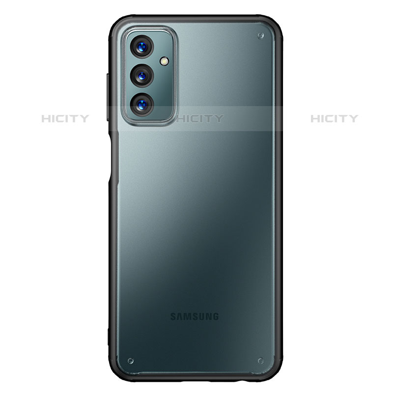 Coque Rebord Contour Silicone et Vitre Transparente Housse Etui WL1 pour Samsung Galaxy M23 5G Plus