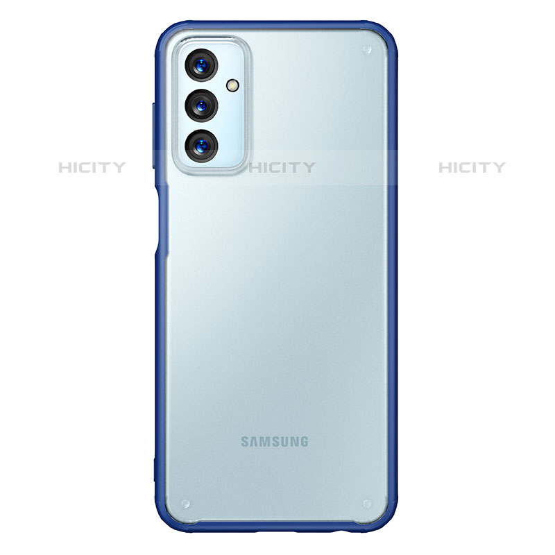 Coque Rebord Contour Silicone et Vitre Transparente Housse Etui WL1 pour Samsung Galaxy M23 5G Plus