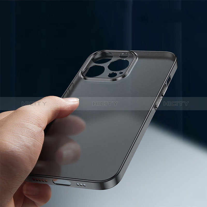 Coque Rebord Contour Silicone et Vitre Transparente Housse Etui WT1 pour Apple iPhone 12 Pro Max Plus