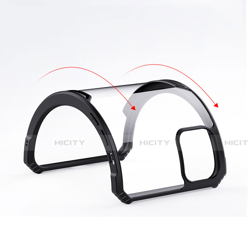 Coque Rebord Contour Silicone et Vitre Transparente Miroir Housse Etui H01 pour Apple iPhone 11 Plus
