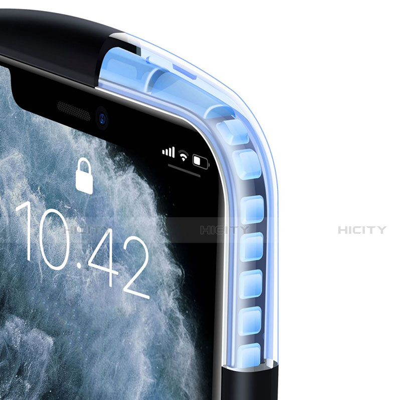 Coque Rebord Contour Silicone et Vitre Transparente Miroir Housse Etui H01 pour Apple iPhone 12 Pro Plus