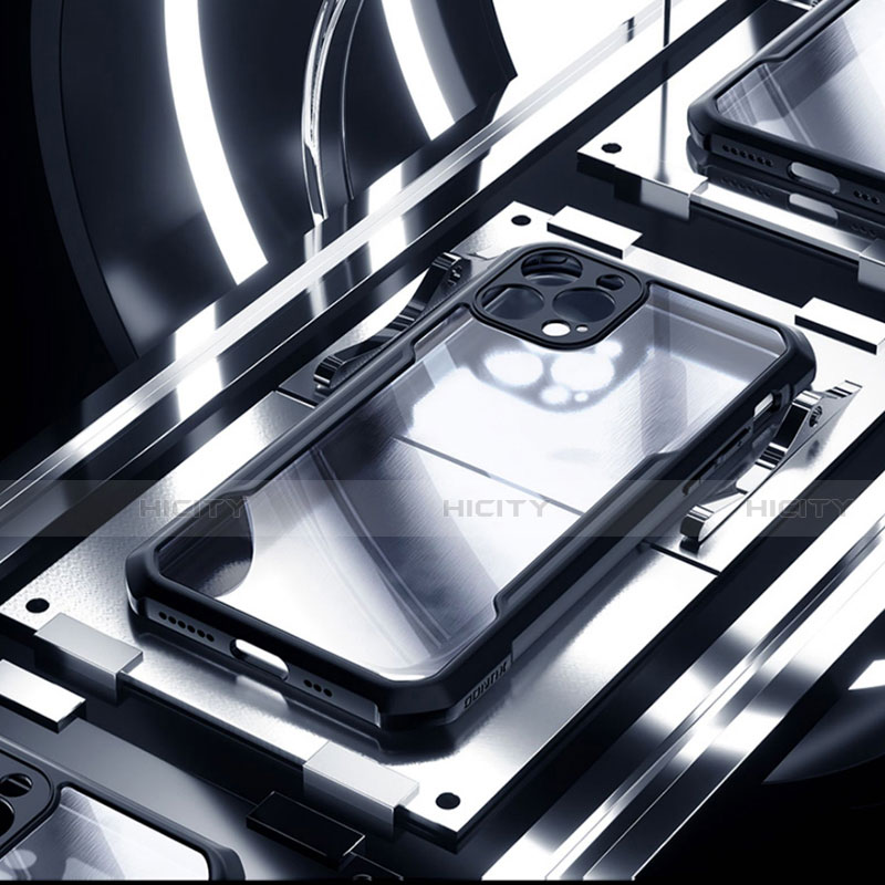 Coque Rebord Contour Silicone et Vitre Transparente Miroir Housse Etui H03 pour Apple iPhone 12 Pro Max Plus