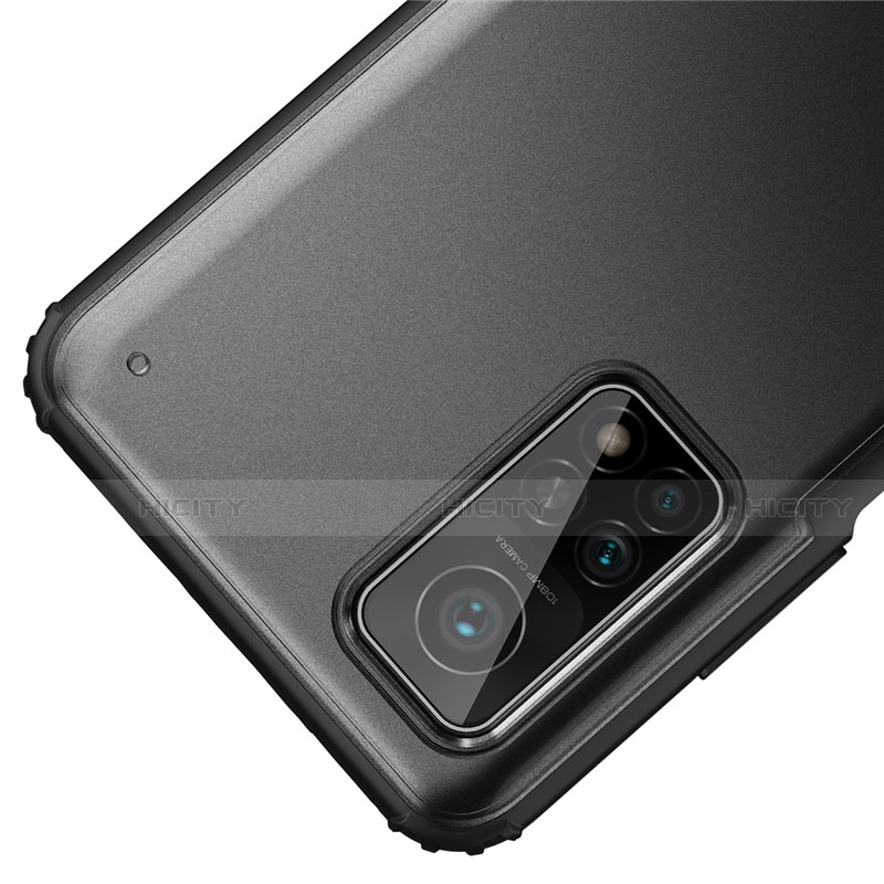Coque Rebord Contour Silicone et Vitre Transparente Miroir Housse Etui M01 pour Xiaomi Mi 10T Pro 5G Plus