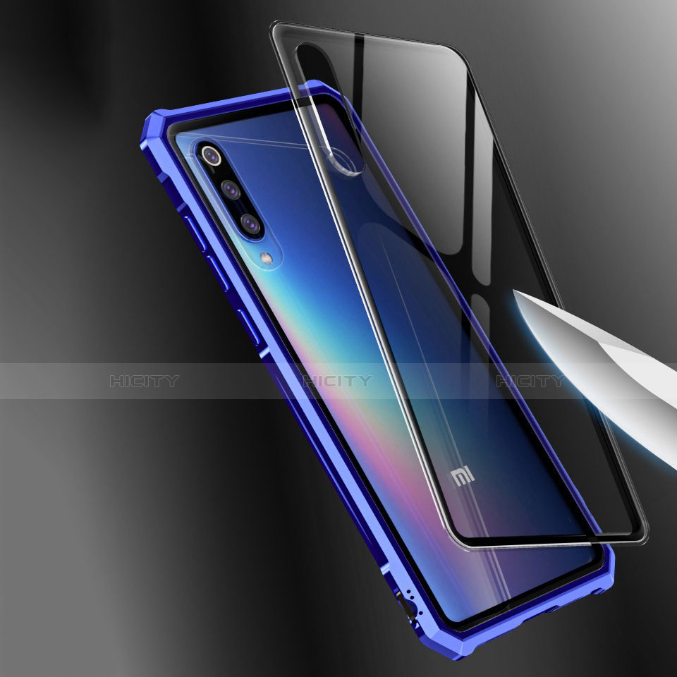 Coque Rebord Contour Silicone et Vitre Transparente Miroir Housse Etui pour Xiaomi Mi 9 Pro 5G Plus