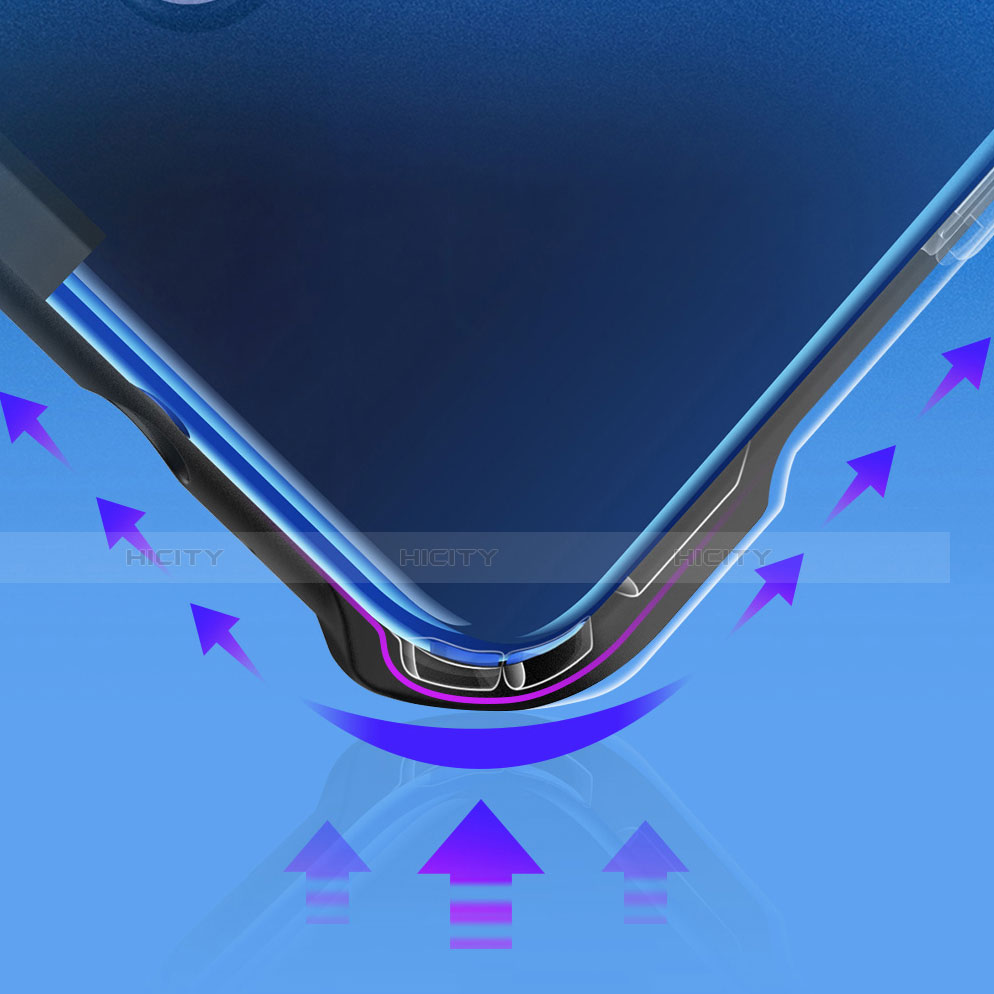Coque Rebord Contour Silicone et Vitre Transparente Miroir Housse Etui pour Xiaomi Mi 9T Pro Plus