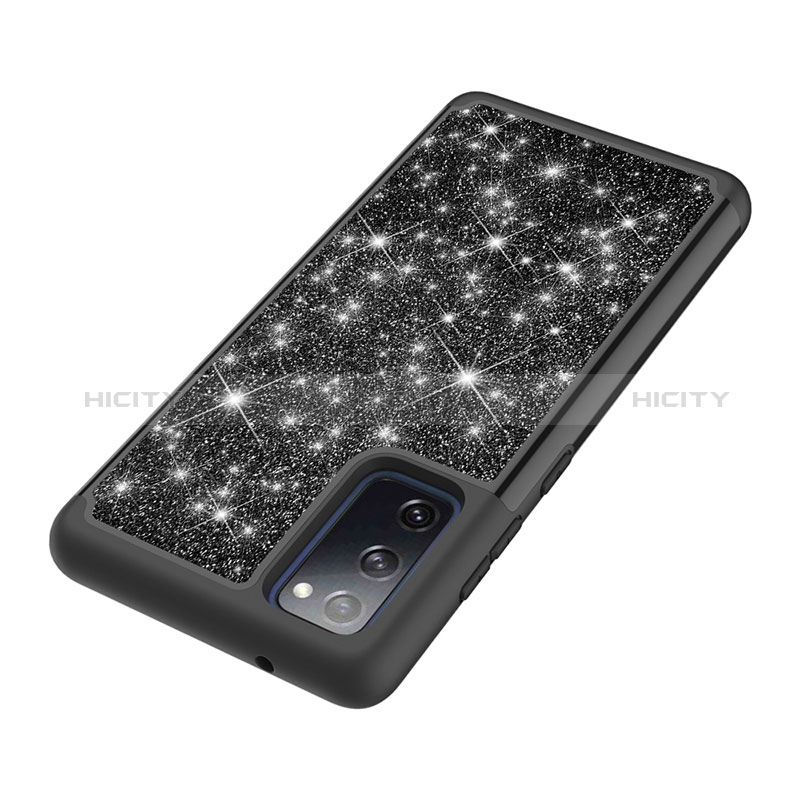 Coque Silicone et Plastique Housse Etui Protection Integrale 360 Degres Bling-Bling JX1 pour Samsung Galaxy S20 FE (2022) 5G Plus