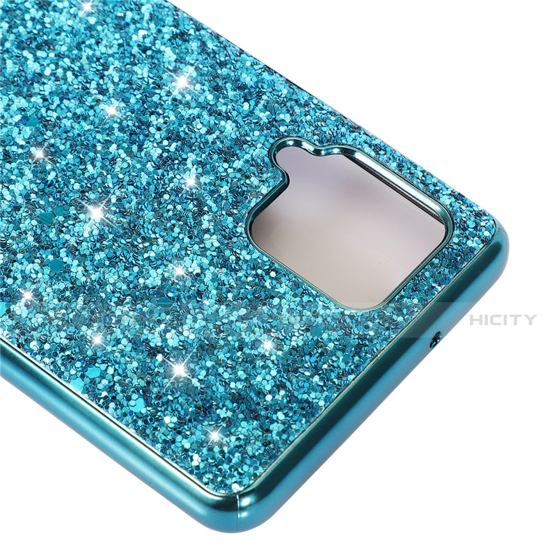 Coque Silicone et Plastique Housse Etui Protection Integrale 360 Degres Bling-Bling pour Samsung Galaxy A42 5G Plus