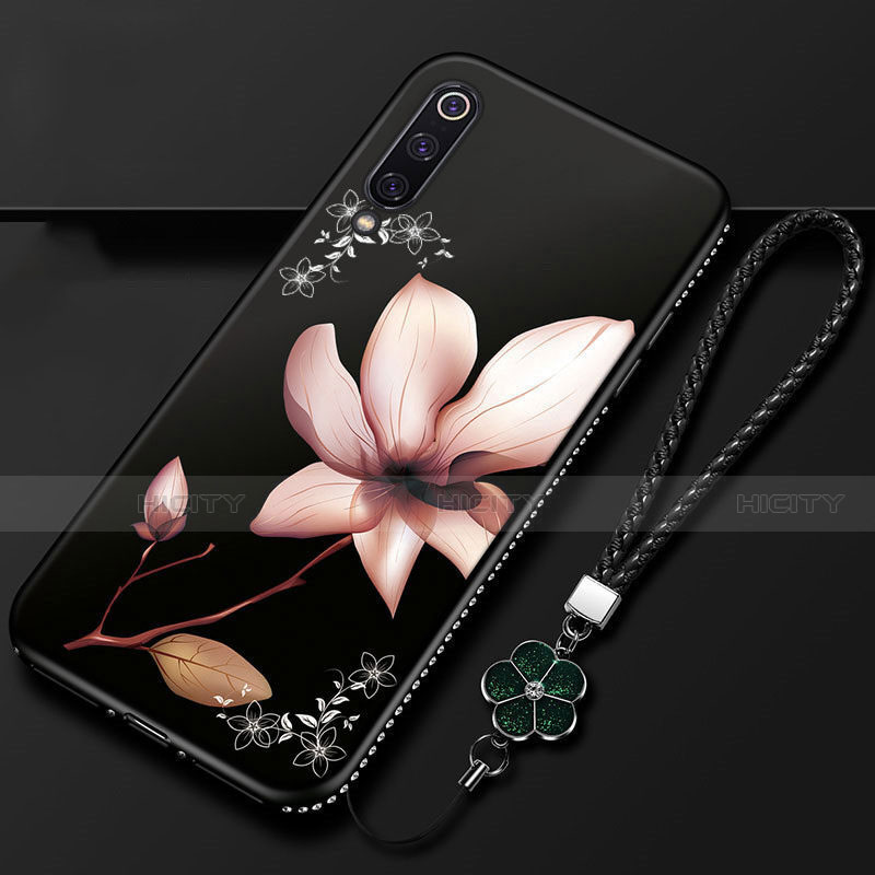 Coque Silicone Fleurs Souple Couleur Unie Etui Housse K06 pour Xiaomi Mi A3 Plus