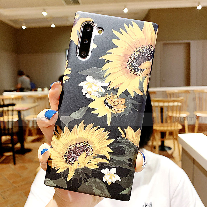 Coque Silicone Fleurs Souple Couleur Unie Etui Housse S01 pour Samsung Galaxy Note 10 5G Mixte Plus
