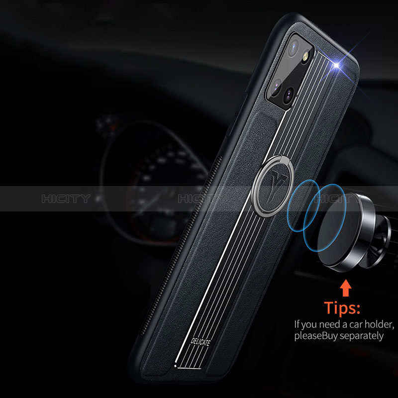 Coque Silicone Gel Motif Cuir Housse Etui avec Magnetique FL1 pour Samsung Galaxy Note 10 Lite Plus