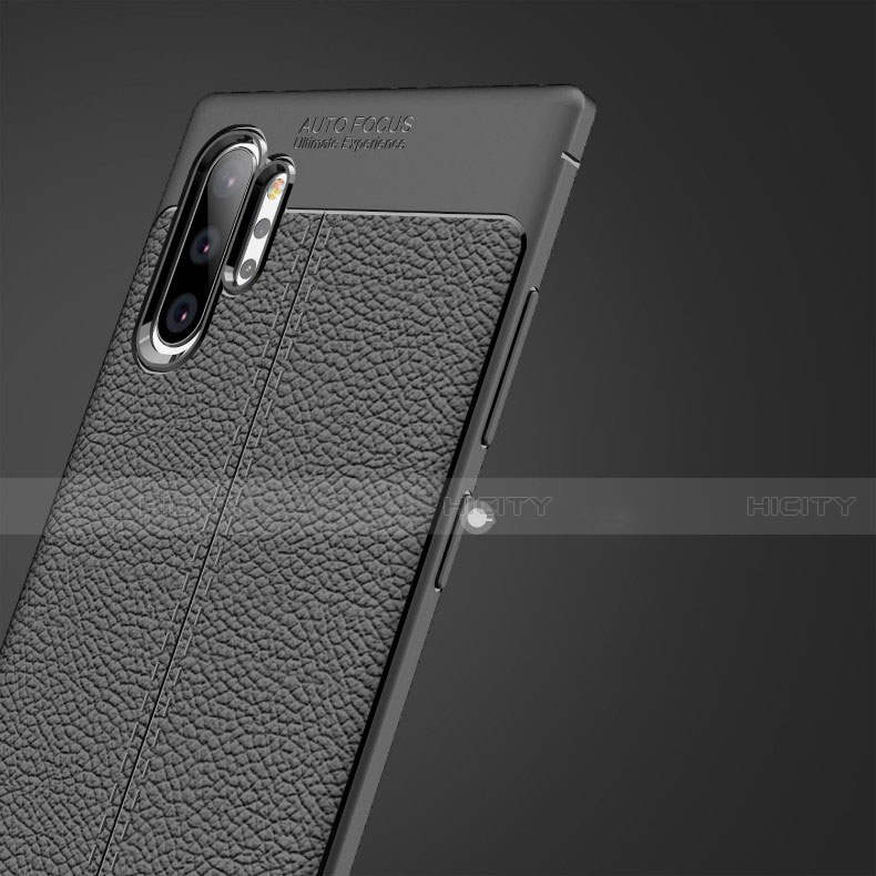 Coque Silicone Gel Motif Cuir Housse Etui G01 pour Samsung Galaxy Note 10 Plus Plus