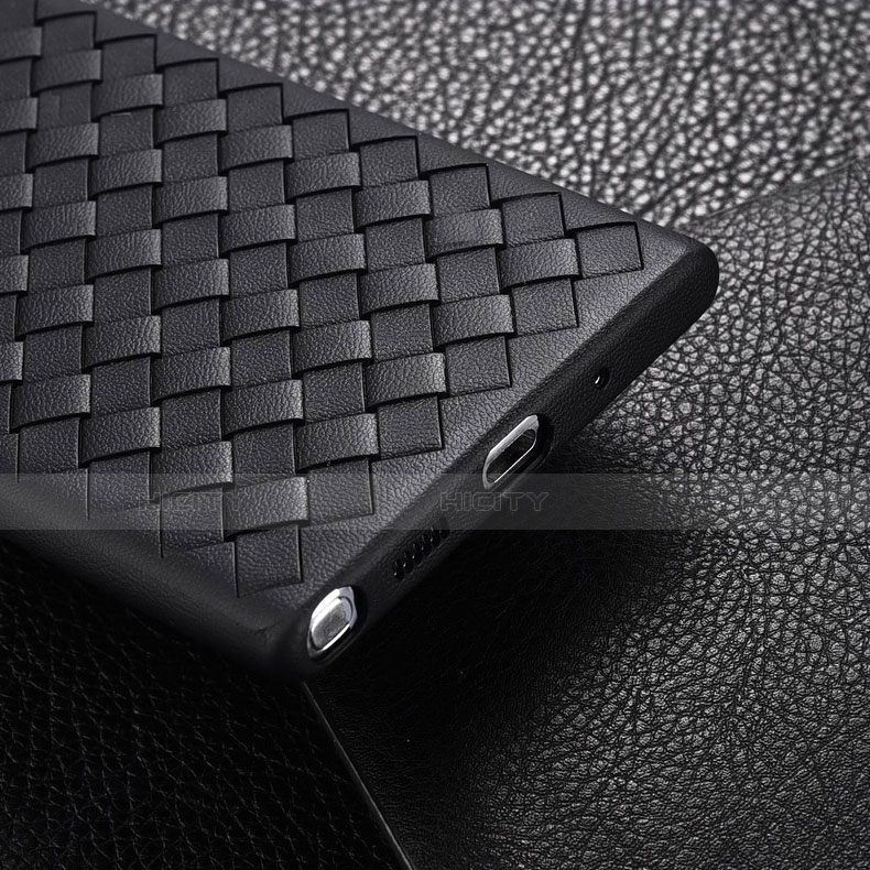 Coque Silicone Gel Motif Cuir Housse Etui H01 pour Samsung Galaxy Note 10 Plus 5G Plus