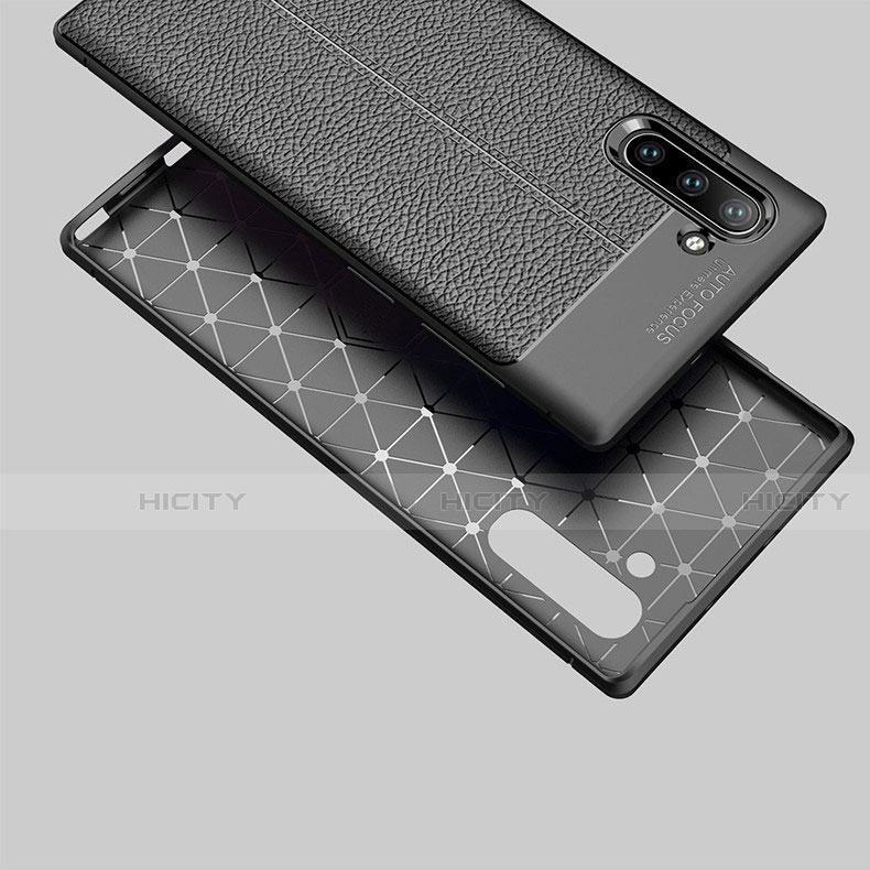 Coque Silicone Gel Motif Cuir Housse Etui H03 pour Samsung Galaxy Note 10 5G Plus