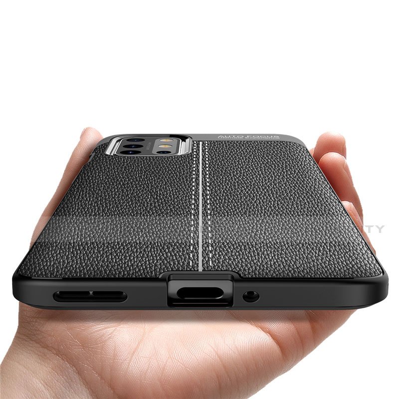 Coque Silicone Gel Motif Cuir Housse Etui pour OnePlus 8T 5G Plus